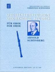 ORCHESTRAL STUDIES FOR OBOE cover